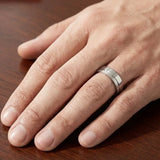 Men's Pattern Wedding Ring WP48