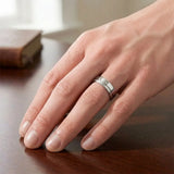 Men's Pattern Wedding Ring WP48