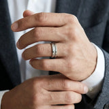 Men's Pattern Wedding Ring WP50