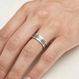 Men's Pattern Wedding Ring WP51