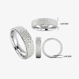 Men's Pattern Band Wedding Ring WP52 HEERA DIAMONDS