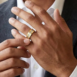 Men's Pattern Wedding Ring WP55