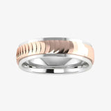 Men's Pattern Band Wedding Ring  WP58 HEERA DIAMONDS