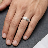Men's Pattern Wedding Ring  WP58