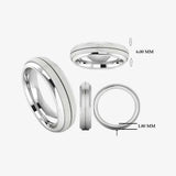 Men's Pattern Band Wedding Ring WP59 HEERA DIAMONDS