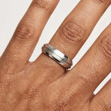 Men's Pattern Wedding Ring WP59