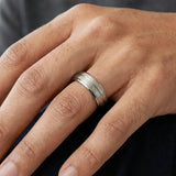 Men's Pattern Band Wedding Ring WP59 HEERA DIAMONDS