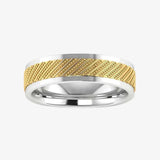Men's Pattern Band Wedding Ring WP60 HEERA DIAMONDS