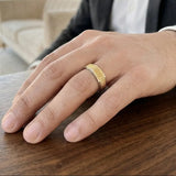 Men's Pattern Wedding Ring WP60