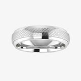 Men's Pattern Band Wedding Ring  WP61 HEERA DIAMONDS
