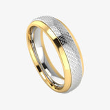 Men's Pattern Band Wedding Ring  WP61 HEERA DIAMONDS