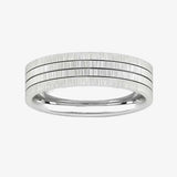 Men's Pattern Band Wedding Ring  WP64 HEERA DIAMONDS