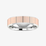 Men's Pattern Band Wedding Ring  WP65 HEERA DIAMONDS