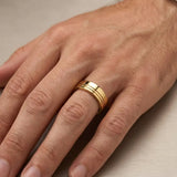Men's Pattern Wedding Ring WP67
