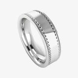 Men's Pattern Band Wedding Ring WP68 HEERA DIAMONDS