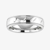 Men's Pattern Band Wedding Ring WP69 HEERA DIAMONDS