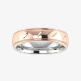 Men's Pattern Band Wedding Ring WP69 HEERA DIAMONDS