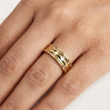 Men's Pattern Wedding Ring WP70