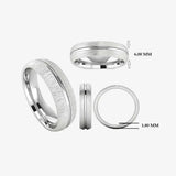 Men's Pattern Band Wedding Ring WP71 HEERA DIAMONDS