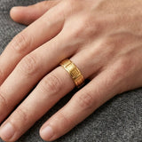 Men's Pattern Wedding Ring WP74