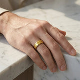 Men's Pattern Wedding Ring WP74