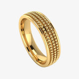 Men's Pattern Wedding Ring  WP33 HEERA DIAMONDS