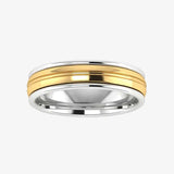 Men's Pattern Wedding Ring WP38 HEERA DIAMONDS