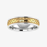 Men's Pattern Wedding Ring  WP39 HEERA DIAMONDS
