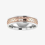 Men's Pattern Wedding Ring  WP39 HEERA DIAMONDS