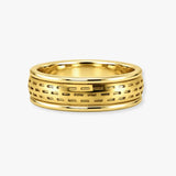 Men's Pattern Wedding Ring  WP39