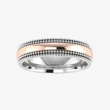 Men's Pattern Wedding Ring  WP41 HEERA DIAMONDS