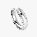 Men's Pattern Wedding Ring WP43