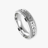 Men's Pattern Wedding Ring  WP45