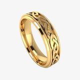 Men's Pattern Wedding Ring  WP46 HEERA DIAMONDS