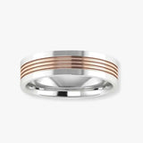 Men's Pattern Wedding Ring WP51