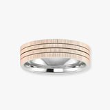 Men's Pattern Wedding Ring  WP64