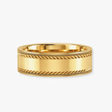 Men's Pattern Wedding Ring WP68
