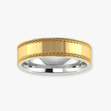 Men's Pattern Wedding Ring WP68