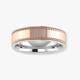 Men's Pattern Wedding Ring WP68
