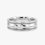 Men's Pattern Wedding Ring WP70