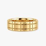 Men's Pattern Wedding Ring  WP75