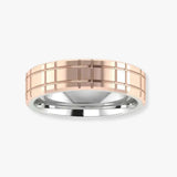 Men's Pattern Wedding Ring  WP75