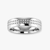 Men's Pattern Wedding Ring WP76