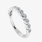 "Mirenza" 0.33 Carat Diamond Half Eternity Ring ET101