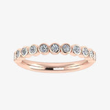 "Mirenza" 0.33 Carat Diamond Half Eternity Ring ET101