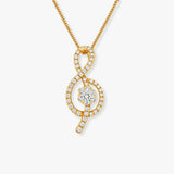 Musical Note Cluster Pendant