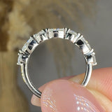 "Norvella" 0.39 Carat Lab Grown Diamond Half Eternity Ring HLR463