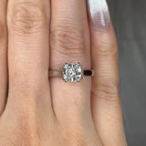"Nyxen" 1.21 Carat Round Cut Solitaire Lab Grown Diamond Engagement Ring HLR558 HEERA DIAMONDS