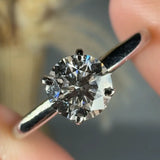 "Oraya" 0.54 Carat Round Cut Solitaire Natural Diamond Engagement Ring HM518 HEERA DIAMONDS