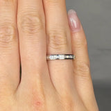 "Orlayae" 0.33 Carat Natural Diamond Half Eternity Ring MDR4487